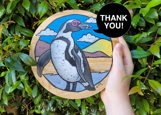 Thank you for helping the penguins!