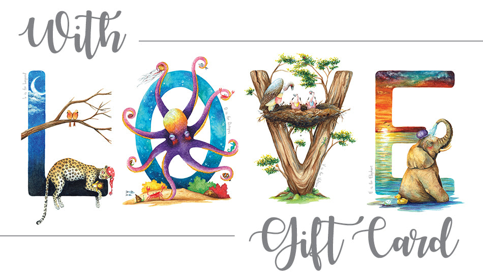 SA Animal Alphabet e-gift card